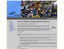 Tablet Screenshot of firstnemo.org